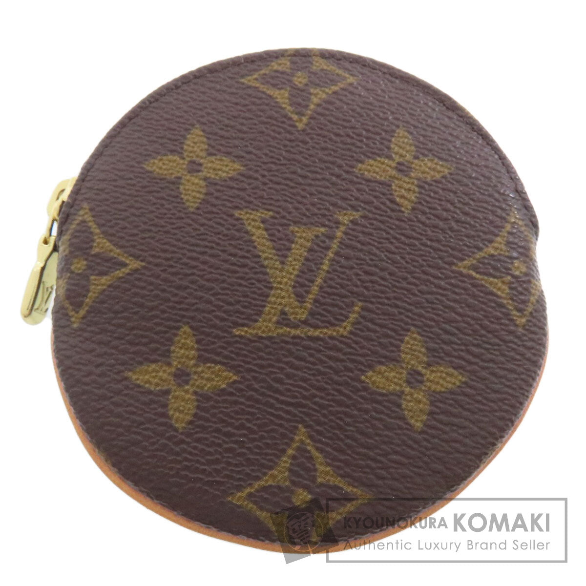 LOUIS VUITTON M61926 Portonet Ron coin purse Monogram canvas Ladies [Used]