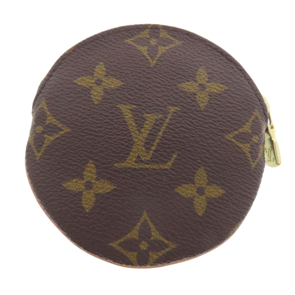 LOUIS VUITTON M61926 Portonet Ron coin purse Monogram canvas Ladies [Used]