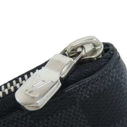 LOUIS VUITTON Zippy wallet ã» Vertical Long wallet (with coin pocket) Damier canvas Ladies [Used]