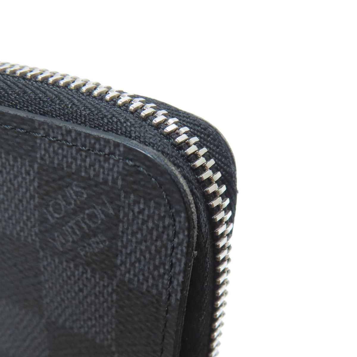 LOUIS VUITTON Zippy wallet ã» Vertical Long wallet (with coin pocket) Damier canvas Ladies [Used]