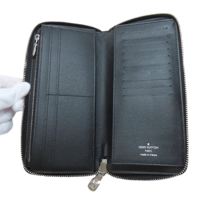 LOUIS VUITTON Zippy wallet ã» Vertical Long wallet (with coin pocket) Damier canvas Ladies [Used]