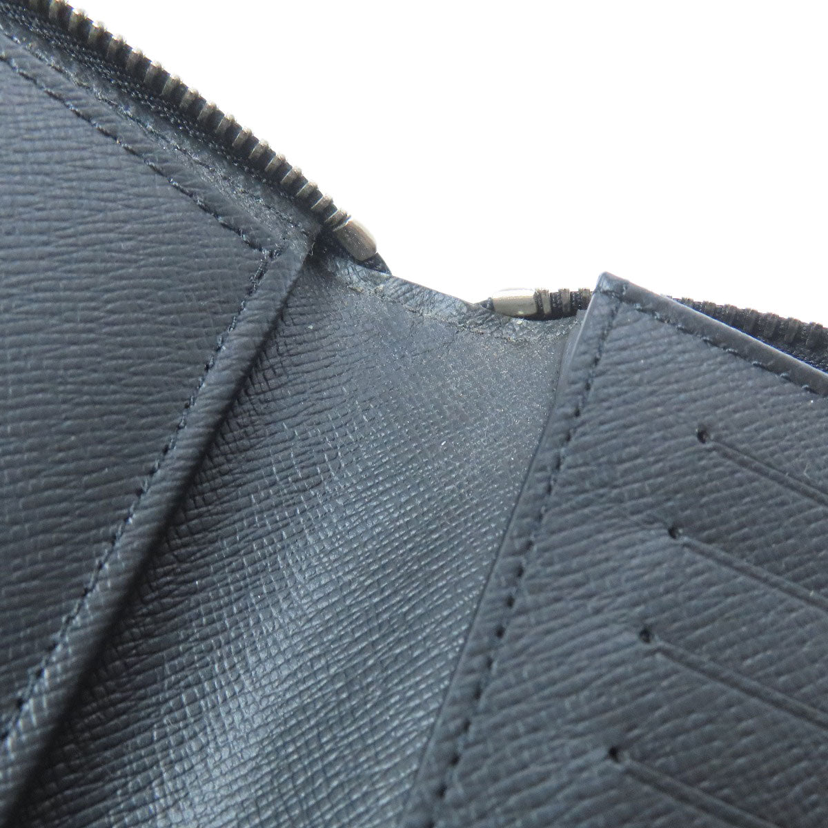 LOUIS VUITTON Zippy wallet ã» Vertical Long wallet (with coin pocket) Damier canvas Ladies [Used]