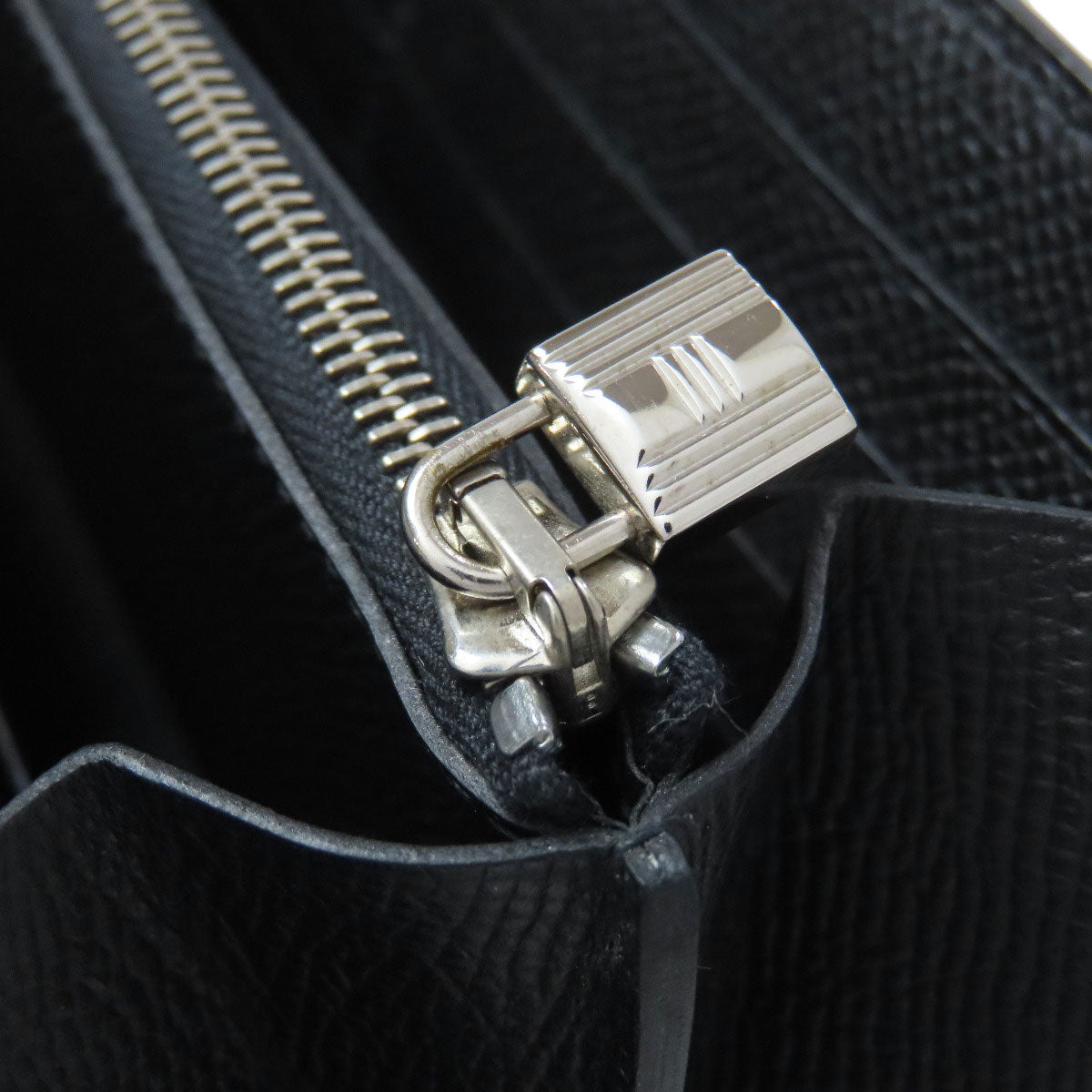 HERMES Kelly Wallet Long SilverHardware Long wallet (with coin pocket) Epsom Ladies [Used]