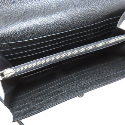 HERMES Kelly Wallet Long SilverHardware Long wallet (with coin pocket) Epsom Ladies [Used]