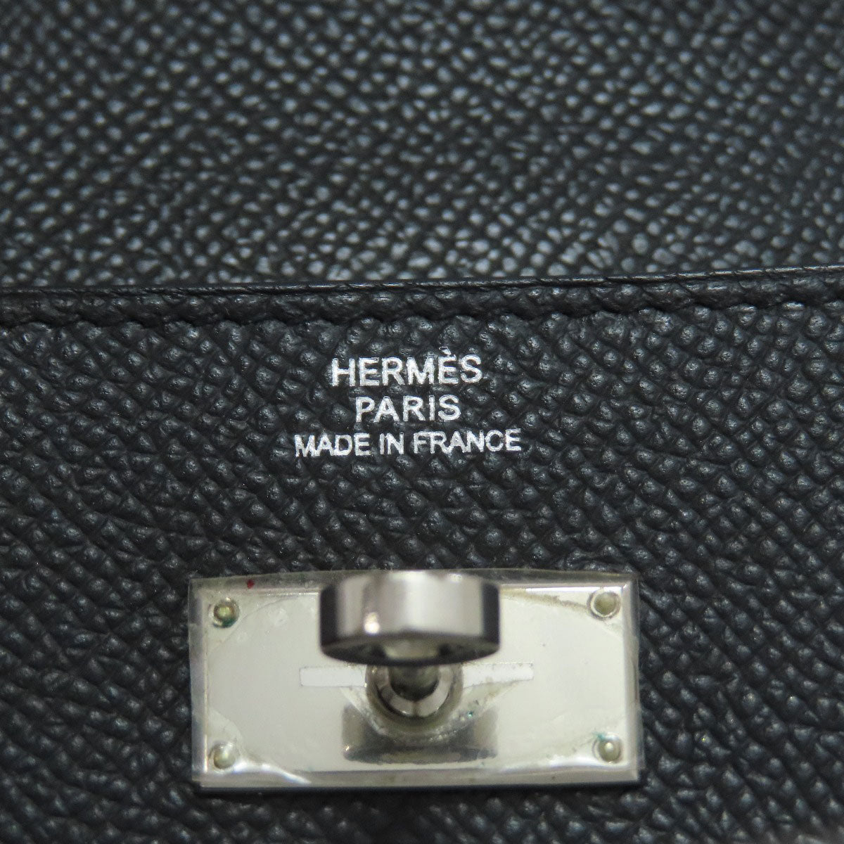 HERMES Kelly Wallet Long SilverHardware Long wallet (with coin pocket) Epsom Ladies [Used]