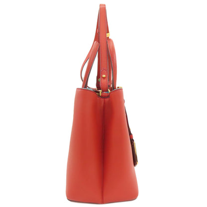 FENDI 2 Joule 2WAY Handbag Calf Ladies [Used]