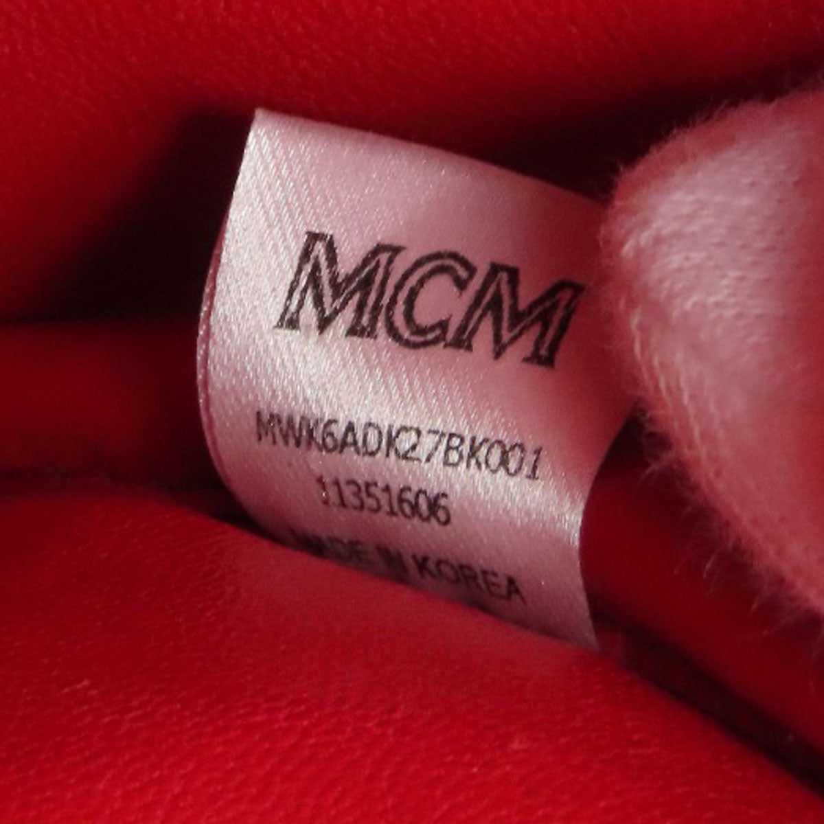 MCM Studs Backpack Â· Daypack Leather Ladies [Used]