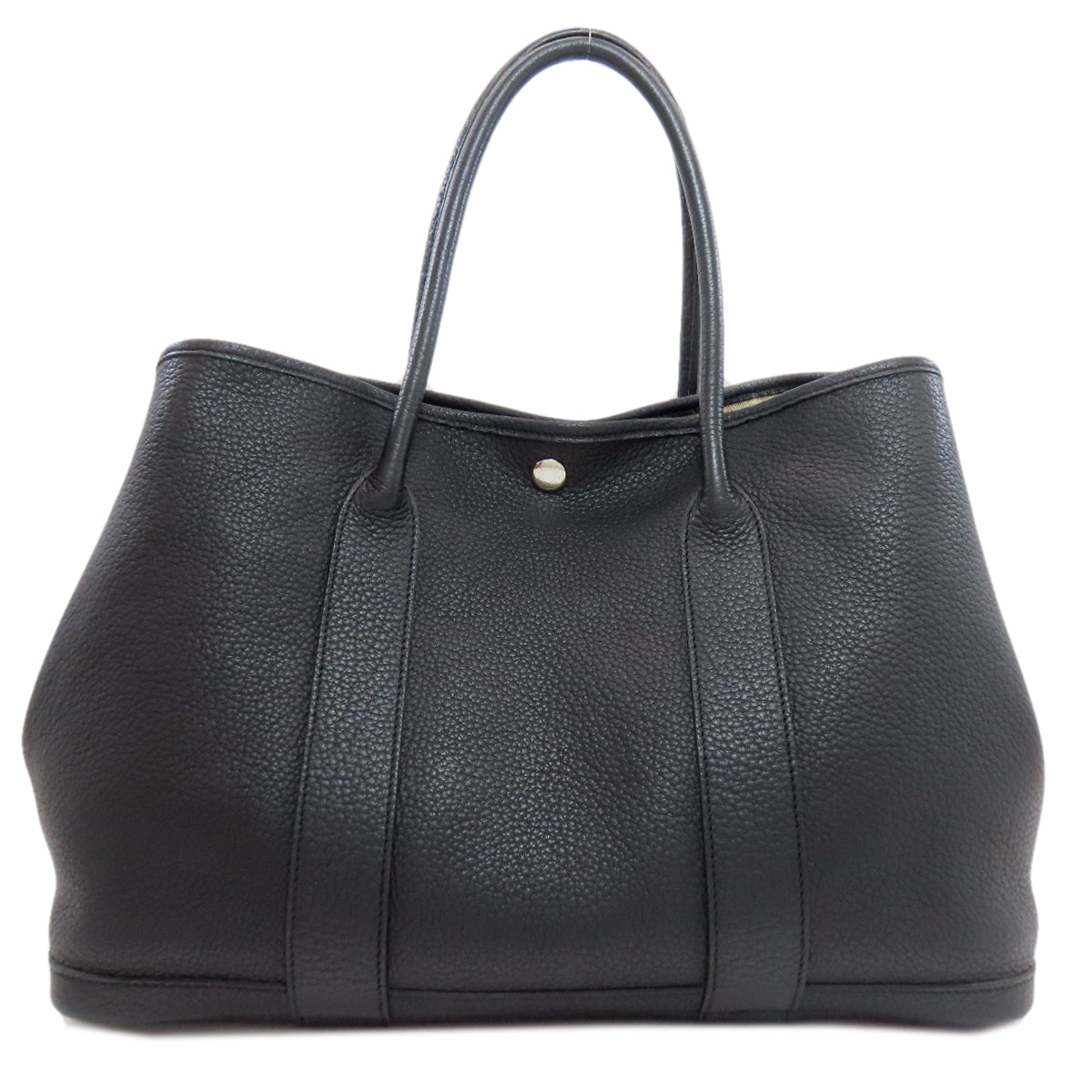 HERMES Garden Party PM Silver Hardware Tote Bag Negonda Ladies [Used]