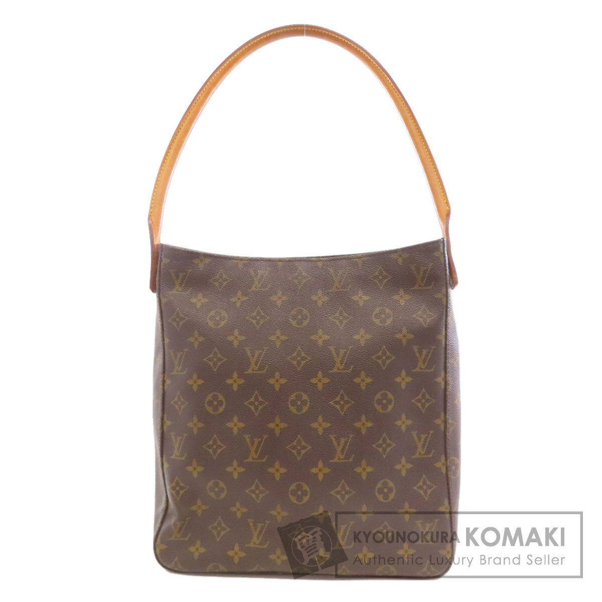 LOUIS VUITTON M51146 Looping MM Tote Bag Monogram canvas Ladies [Used]