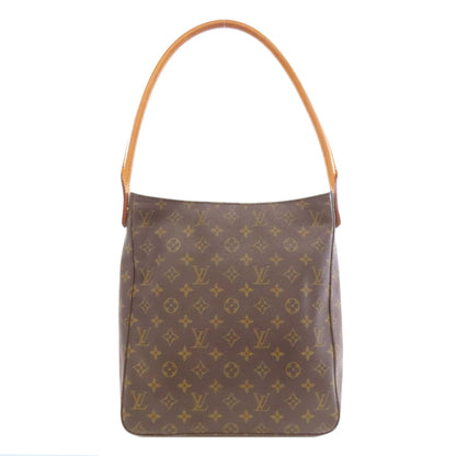 LOUIS VUITTON M51146 Looping MM Tote Bag Monogram canvas Ladies [Used]