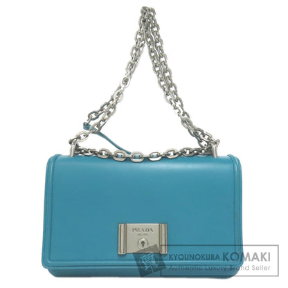 PRADA ChainShoulder Shoulder Bag Leather Ladies [Used]
