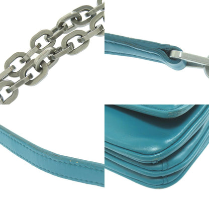 PRADA ChainShoulder Shoulder Bag Leather Ladies [Used]