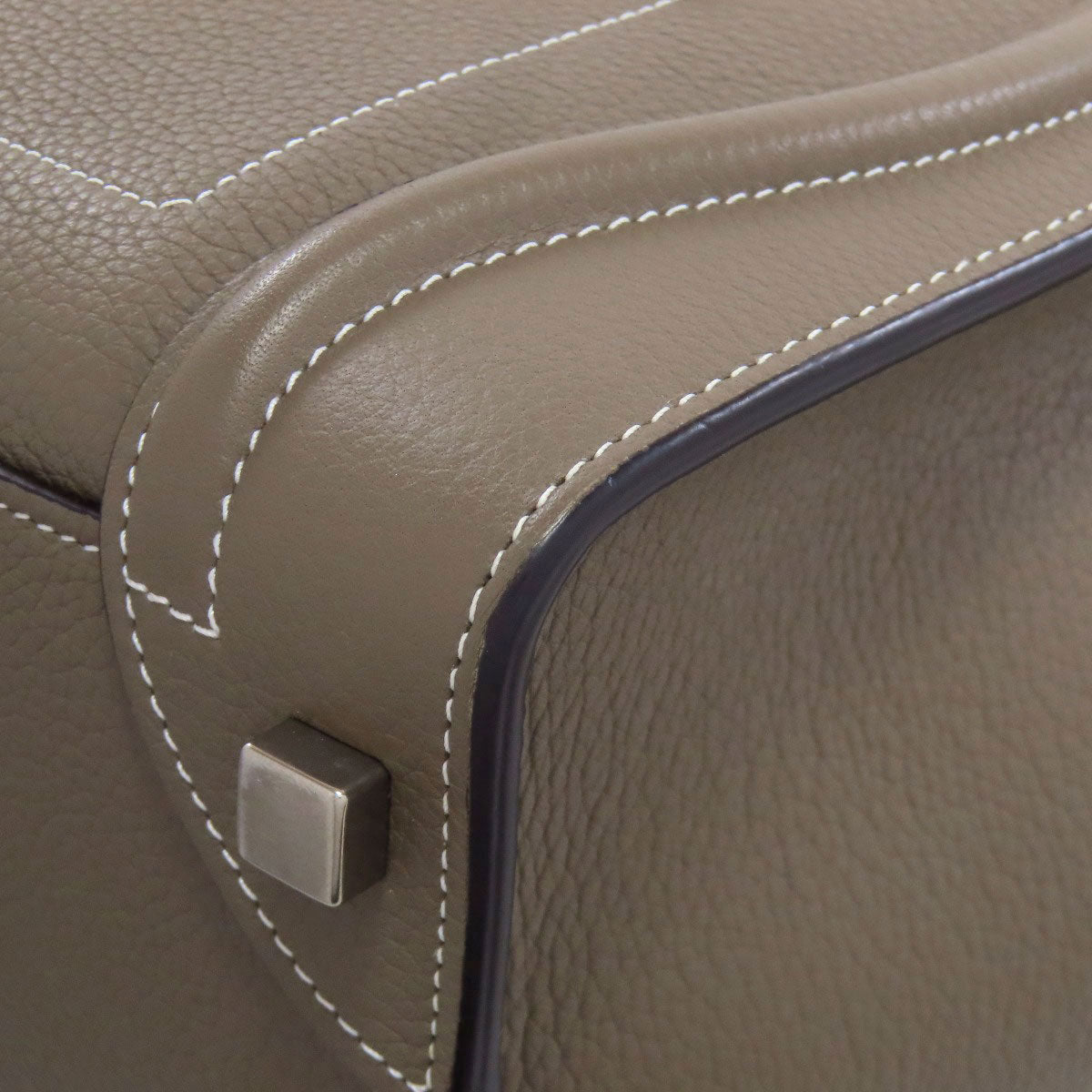 CELINE Luggage micro Tote Bag Calf Ladies [Used]