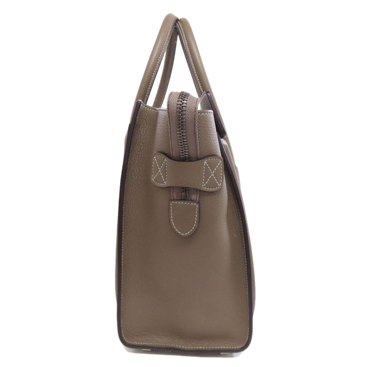 CELINE Luggage micro Tote Bag Calf Ladies [Used]