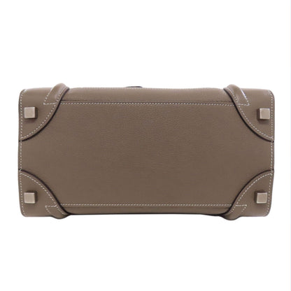 CELINE Luggage micro Tote Bag Calf Ladies [Used]