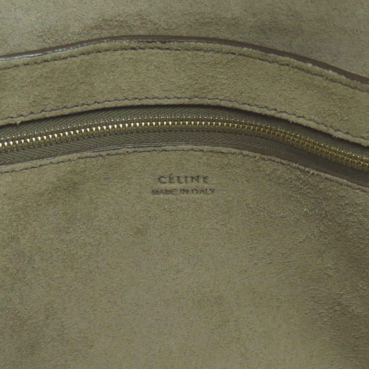 CELINE Sangle bucket Tote Bag Leather Ladies [Used]