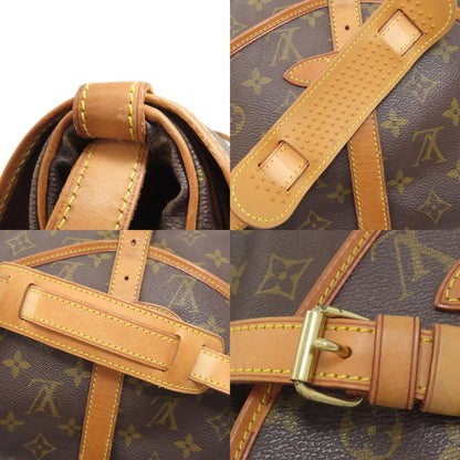LOUIS VUITTON M40710 Saumur MM Shoulder Bag Monogram canvas Ladies [Used]