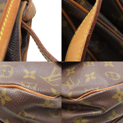 LOUIS VUITTON M40710 Saumur MM Shoulder Bag Monogram canvas Ladies [Used]