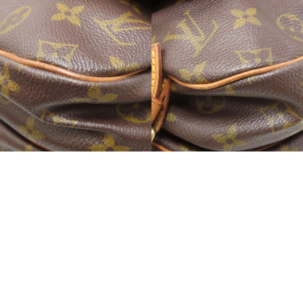 LOUIS VUITTON M40710 Saumur MM Shoulder Bag Monogram canvas Ladies [Used]