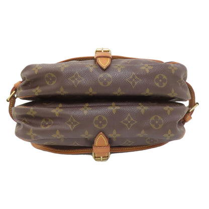 LOUIS VUITTON M40710 Saumur MM Shoulder Bag Monogram canvas Ladies [Used]