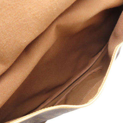 LOUIS VUITTON M40710 Saumur MM Shoulder Bag Monogram canvas Ladies [Used]