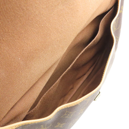 LOUIS VUITTON M40710 Saumur MM Shoulder Bag Monogram canvas Ladies [Used]