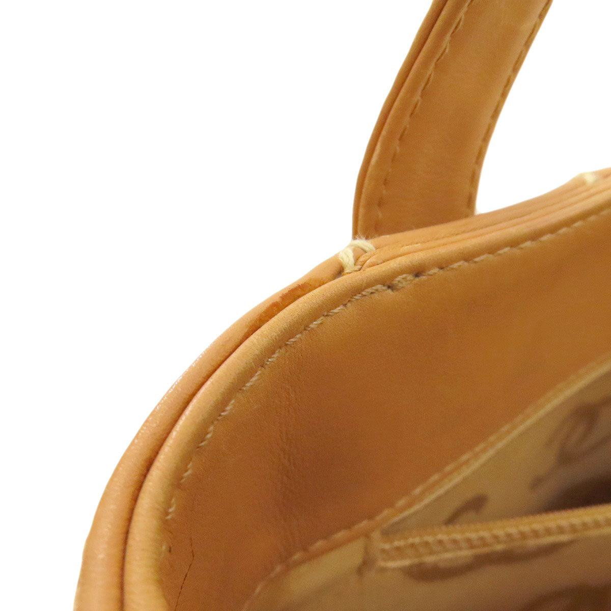 CHANEL A18126 Wild Stitch GoldHardware Tote Bag Calf Ladies [Used]