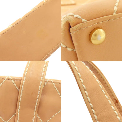 CHANEL A18126 Wild Stitch GoldHardware Tote Bag Calf Ladies [Used]