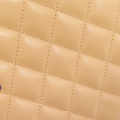 CHANEL CAMBON LINE SilverHardware Handbag Calf Ladies [Used]