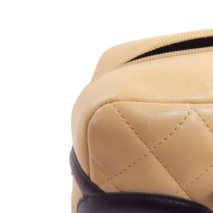 CHANEL CAMBON LINE SilverHardware Handbag Calf Ladies [Used]