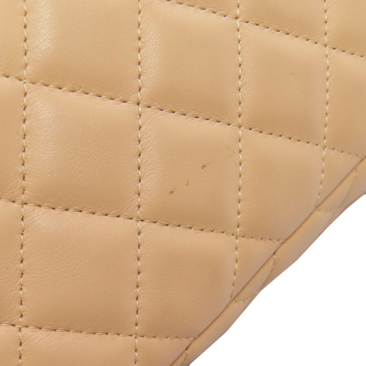 CHANEL CAMBON LINE SilverHardware Handbag Calf Ladies [Used]