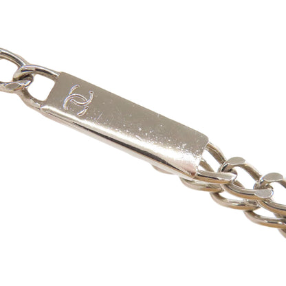 CHANEL CAMBON LINE SilverHardware Handbag Calf Ladies [Used]