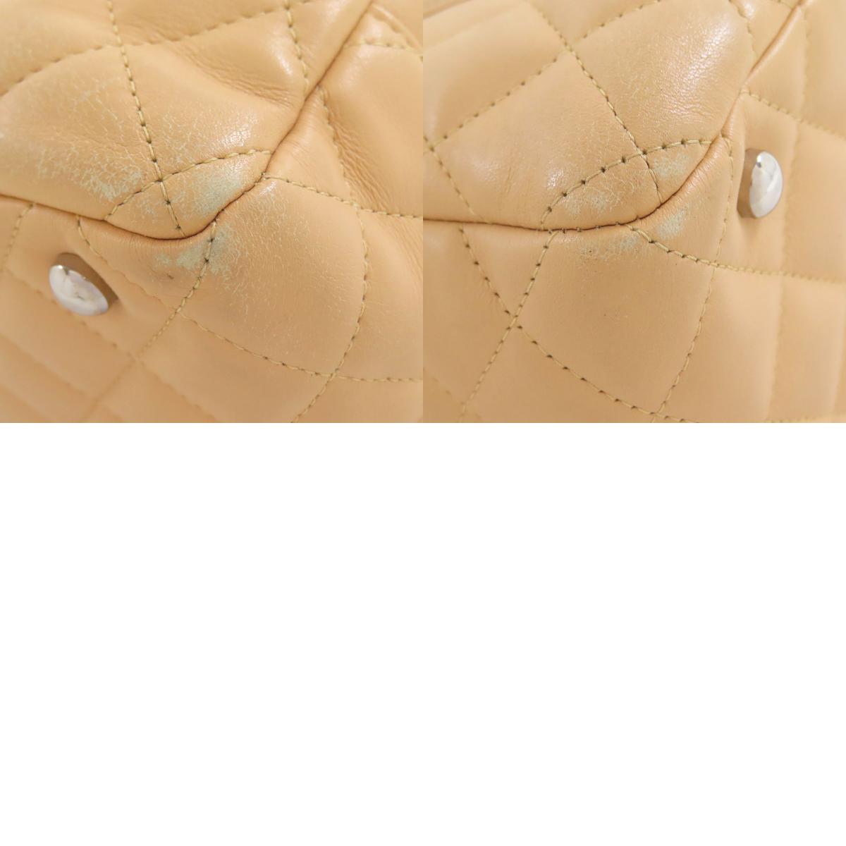 CHANEL CAMBON LINE SilverHardware Handbag Calf Ladies [Used]