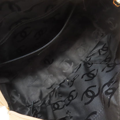 CHANEL CAMBON LINE SilverHardware Handbag Calf Ladies [Used]