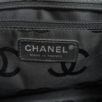 CHANEL CAMBON LINE SilverHardware Handbag Calf Ladies [Used]