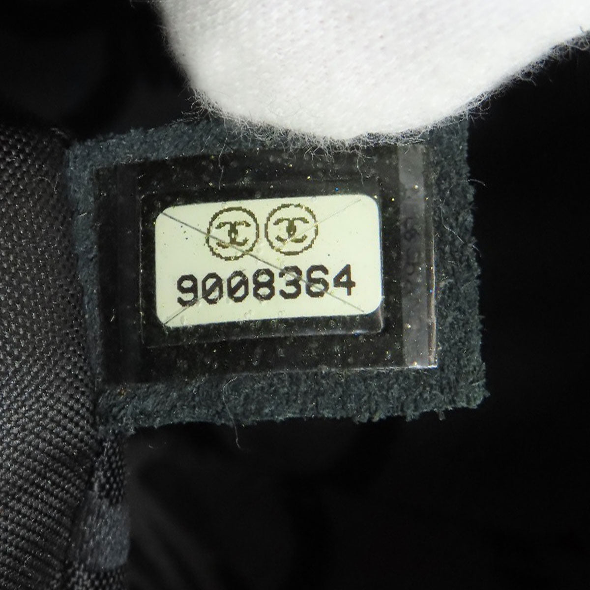 CHANEL CAMBON LINE SilverHardware Handbag Calf Ladies [Used]