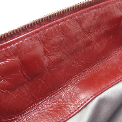 CHANEL Chain Tote COCO Mark Silver Hardware Tote Bag Calf Ladies [Used]