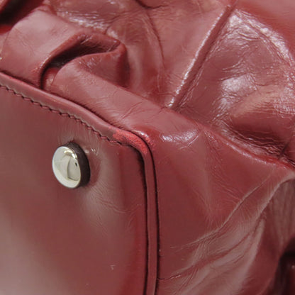 CHANEL Chain Tote COCO Mark Silver Hardware Tote Bag Calf Ladies [Used]