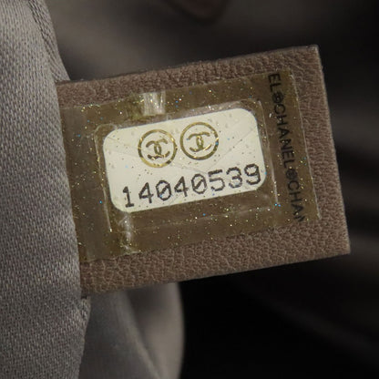 CHANEL Chain Tote COCO Mark Silver Hardware Tote Bag Calf Ladies [Used]