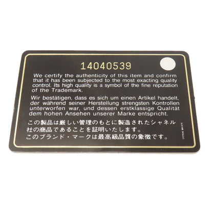 CHANEL Chain Tote COCO Mark Silver Hardware Tote Bag Calf Ladies [Used]