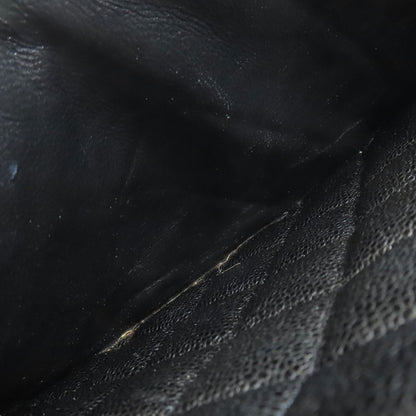 CHANEL Medallion SilverHardware Tote Bag Grained Calfskin Skin Ladies [Used]