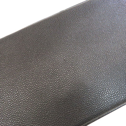 CHANEL Medallion SilverHardware Tote Bag Grained Calfskin Skin Ladies [Used]