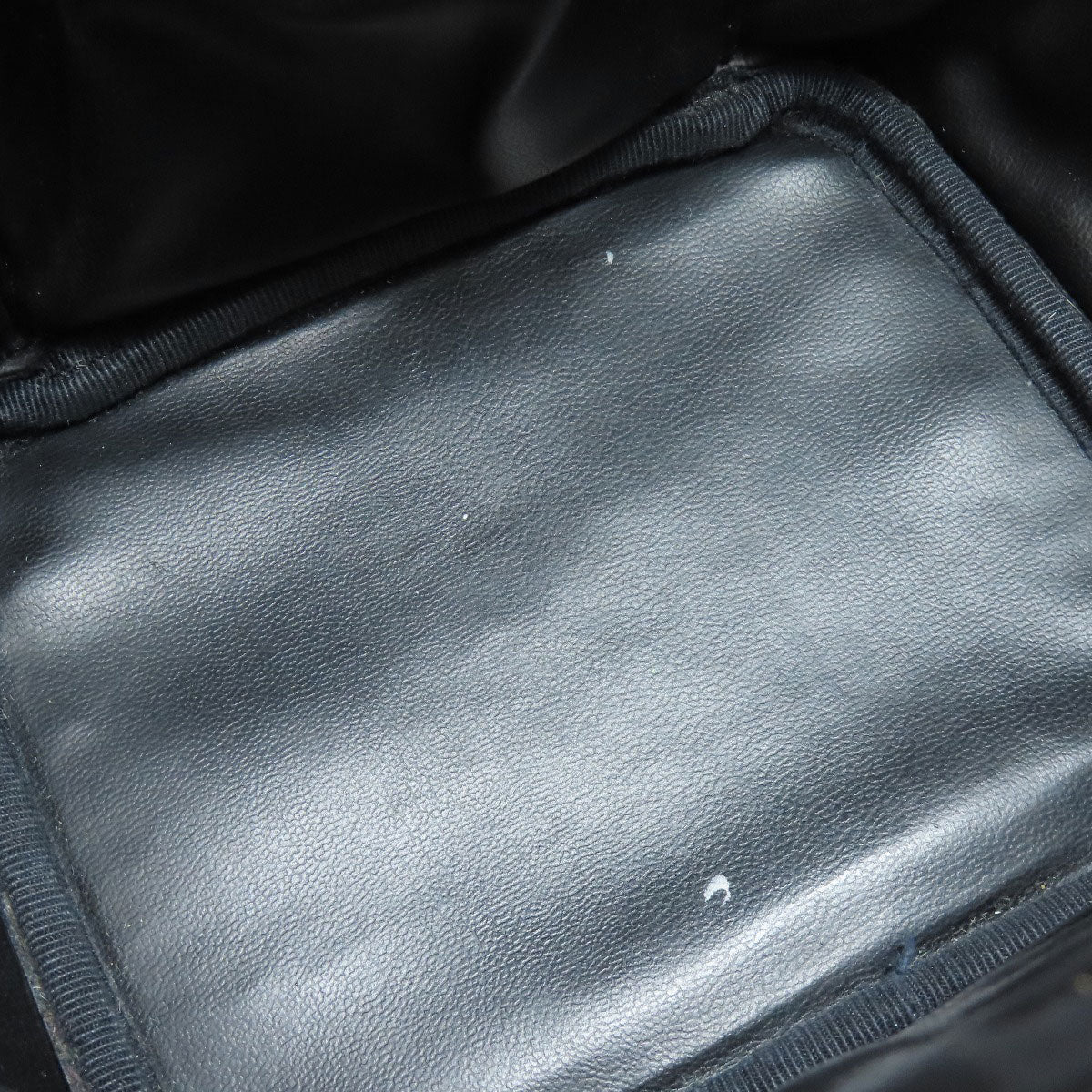 CHANEL COCO Mark Vanity GoldHardware Handbag Grained Calfskin Skin Ladies [Used]