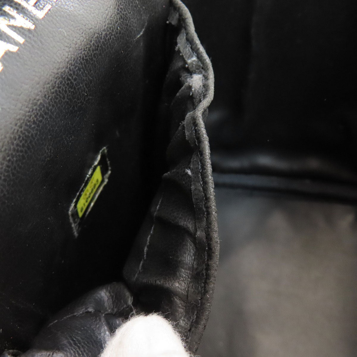 CHANEL COCO Mark Vanity GoldHardware Handbag Grained Calfskin Skin Ladies [Used]