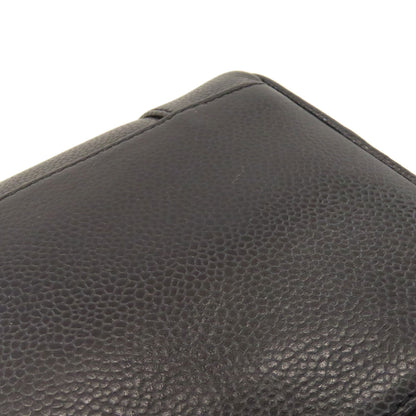 CHANEL COCO Mark Vanity GoldHardware Handbag Grained Calfskin Skin Ladies [Used]