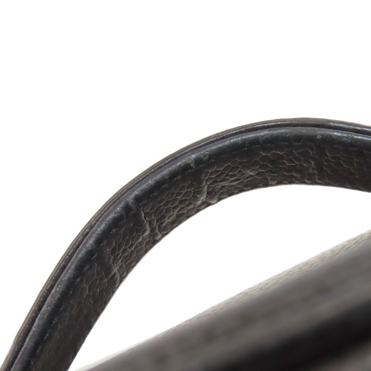 CHANEL COCO Mark Vanity GoldHardware Handbag Grained Calfskin Skin Ladies [Used]