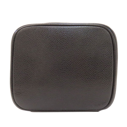 CHANEL COCO Mark Vanity GoldHardware Handbag Grained Calfskin Skin Ladies [Used]