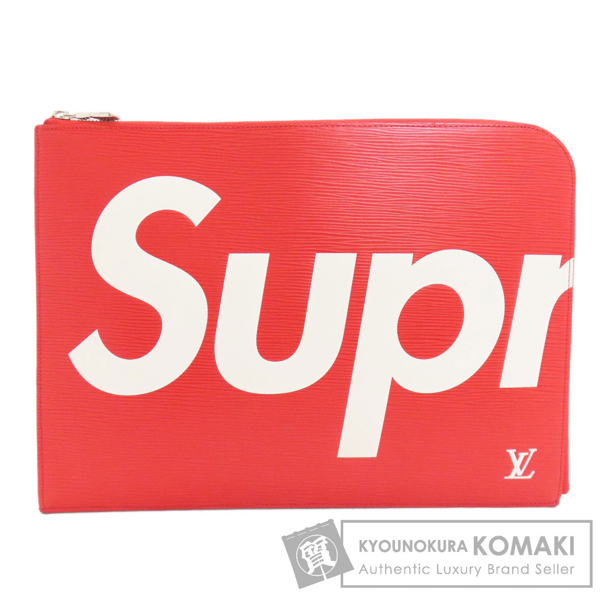 LOUIS VUITTON M67722 Pochette Jour GM Supreme collaboration Clutch bag Epi Leather Ladies [Used]