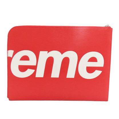 LOUIS VUITTON M67722 Pochette Jour GM Supreme collaboration Clutch bag Epi Leather Ladies [Used]