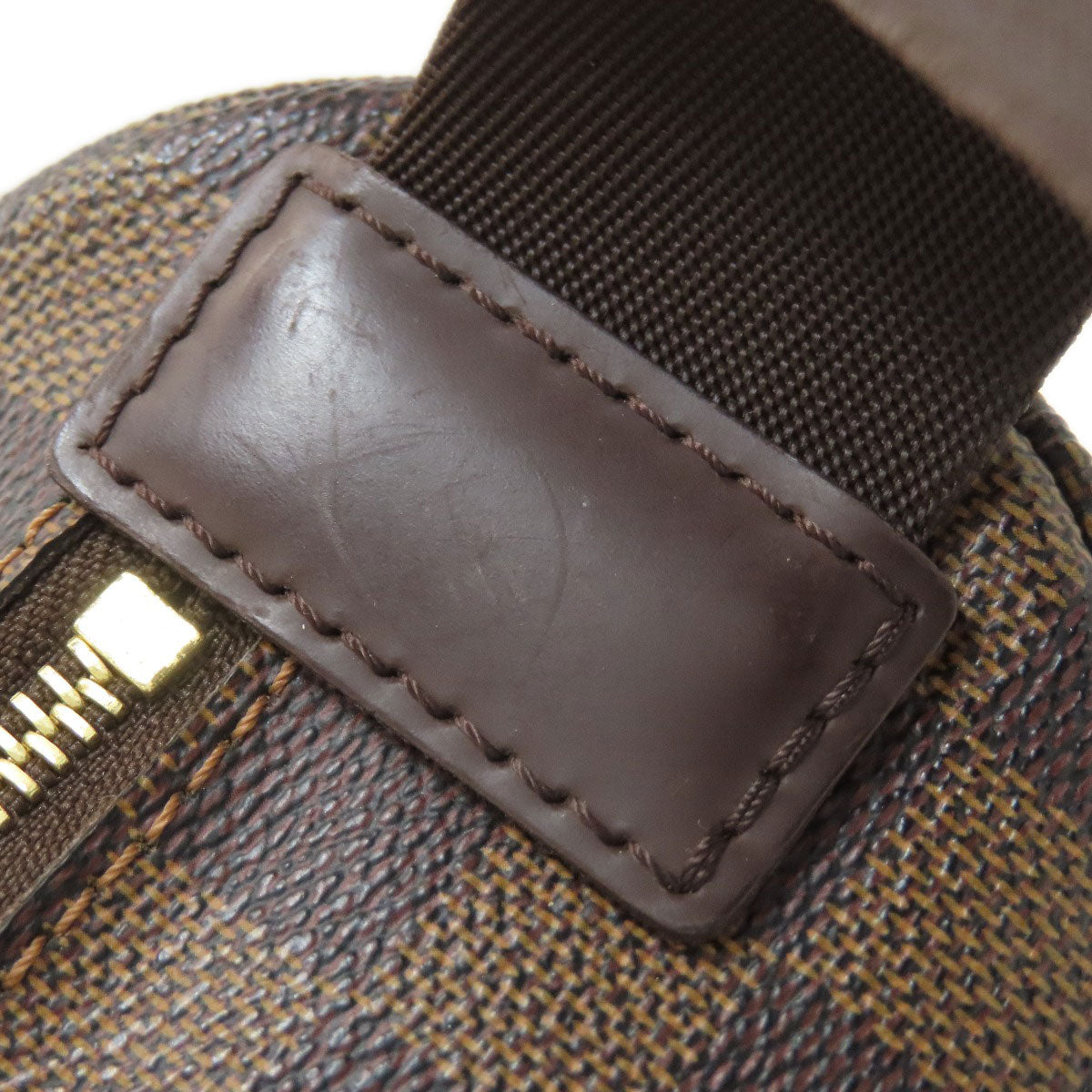 LOUIS VUITTON N51172 Bum Bag Melville body bag Damier canvas Ladies [Used]